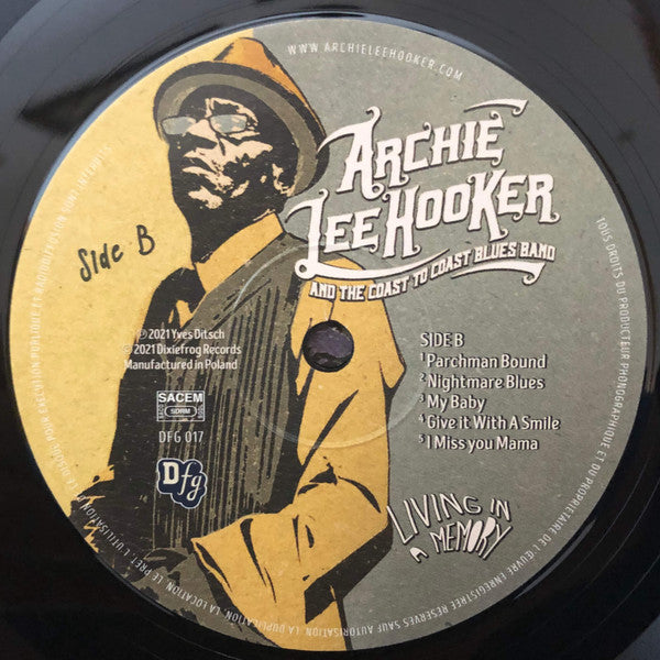 Archie Lee Hooker & The Coast to Coast Blues Band - Living In A Memory | Mint (M) Mint (M)