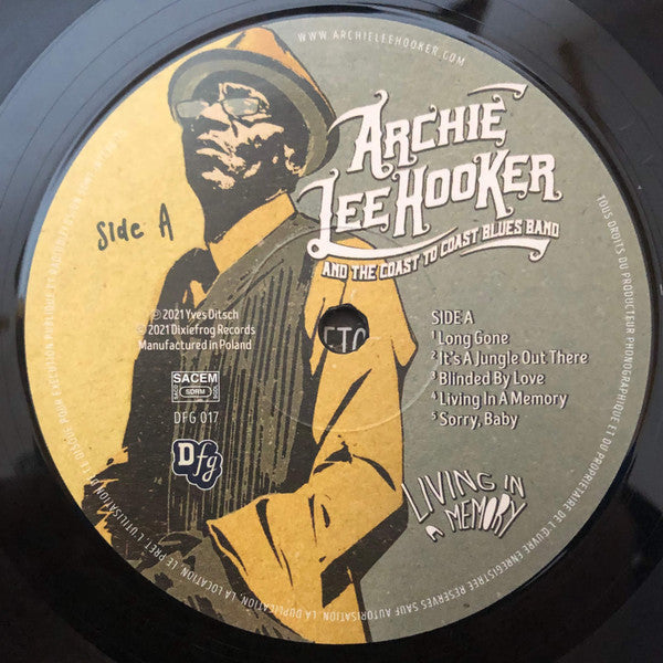 Archie Lee Hooker & The Coast to Coast Blues Band - Living In A Memory | Mint (M) Mint (M)