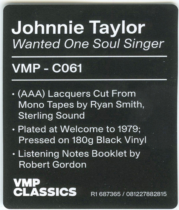 Wanted One Soul Singer | Mint (M) Mint (M)