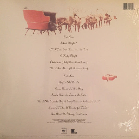 Mariah Carey Merry Christmas Columbia, Legacy LP, Album, Ltd, RE, Red Mint (M) Mint (M)