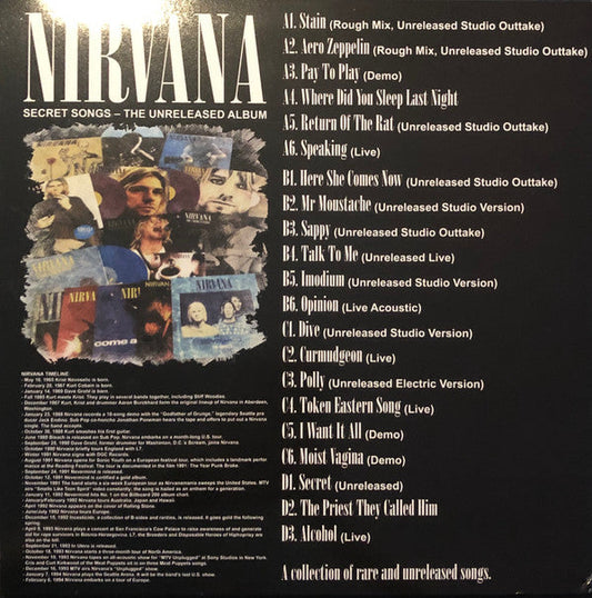 Secret Songs - The Unreleased Album | Mint (M) Mint (M)