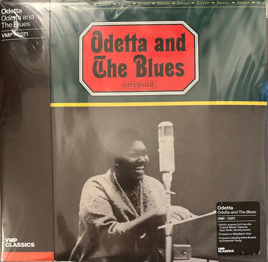 Odetta And The Blues (VINYL - VMP) | Mint (M) Mint (M)