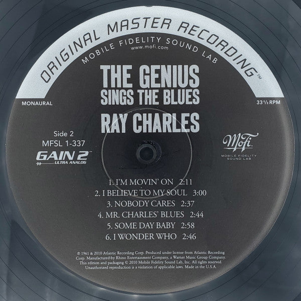Ray Charles - The Genius Sings The Blues | Mint (M) Mint (M)