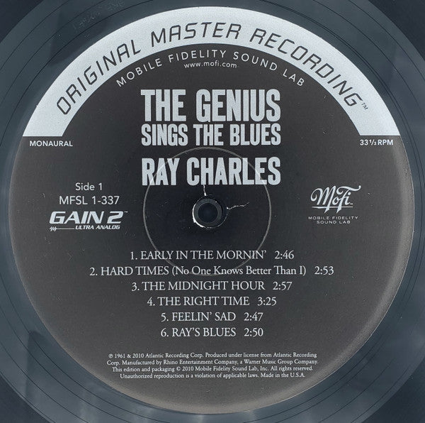 Ray Charles - The Genius Sings The Blues | Mint (M) Mint (M)